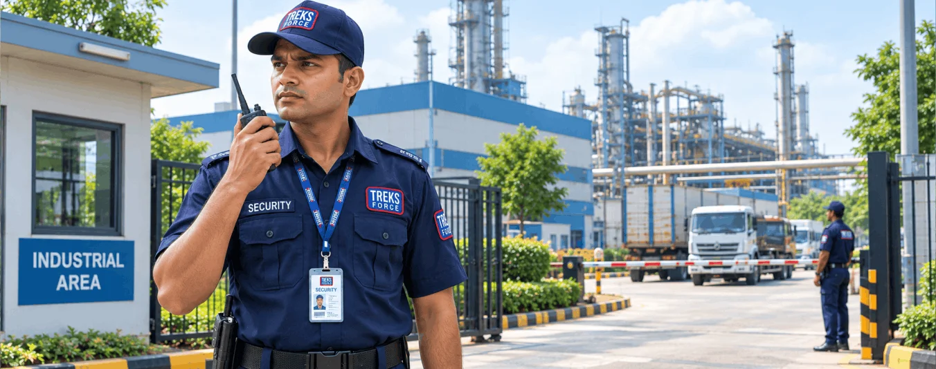 Industrial security guard services in Mumbai - Treks Force Pvt Ltd