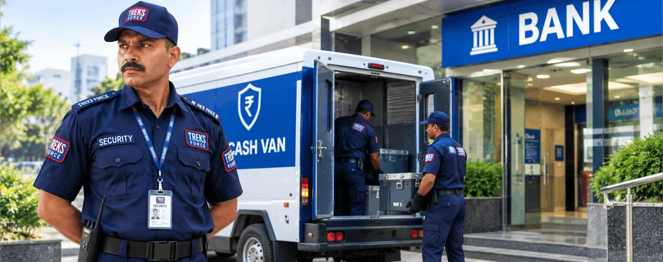 Bank cash van security services in Mumbai